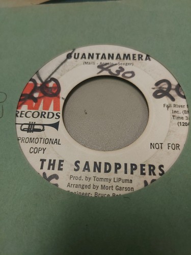 The sandpipers guantanamera - guantanamera, 7"