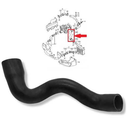 Intercooler pipe turbo hose - pipe,
