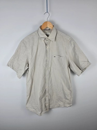 Lacoste short sleeve button - lacoste,