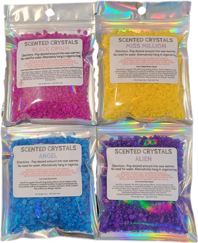 Scented crystals for - for, oil