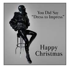 Christmas Card for Rubber fan