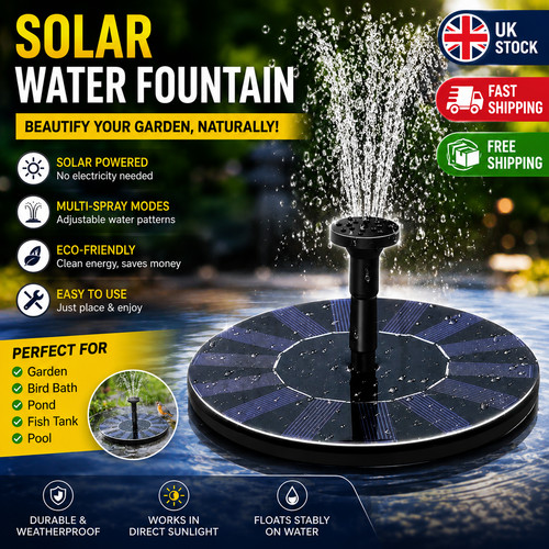 Solar powered floating - solar, pump