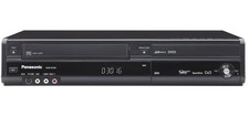 Panasonic DMR-EZ49V Black DVD & VHS Recorder Combo - Freeview - Black - USB