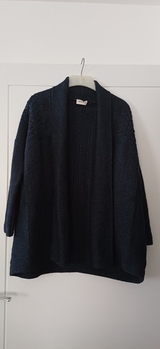 Indigo navy open front - open,