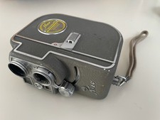 Vintage Nizo Exposomat 8T Double / Regular 8mm Cine Film Camera - Motor Working