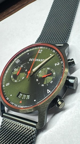 New 42mm mens olive green - new,