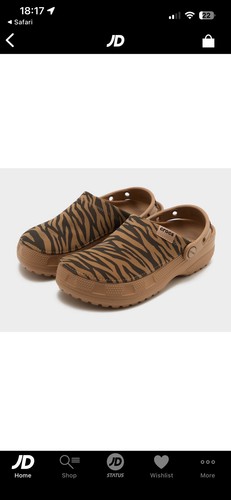 Crocs tiger print - crocs,