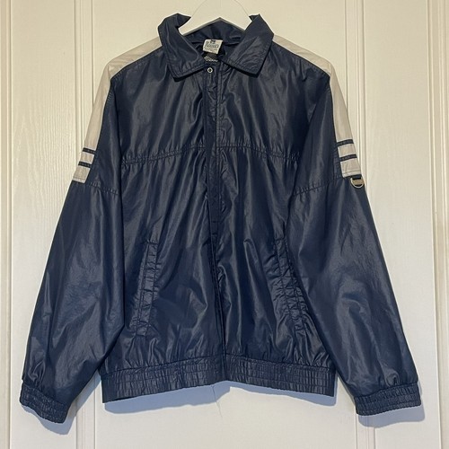 Retro blue windbreaker size - blue, xl