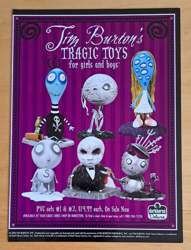 Tim burton tragic toys - tragic, for