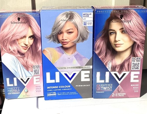 Live hair dyes rose - 3,