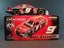 2001 Action #9 Bill Elliott 1:24 Scale NASCAR Stock Car Diecast Model - Boxed