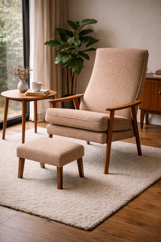 Swedish teak armchair - swedish,