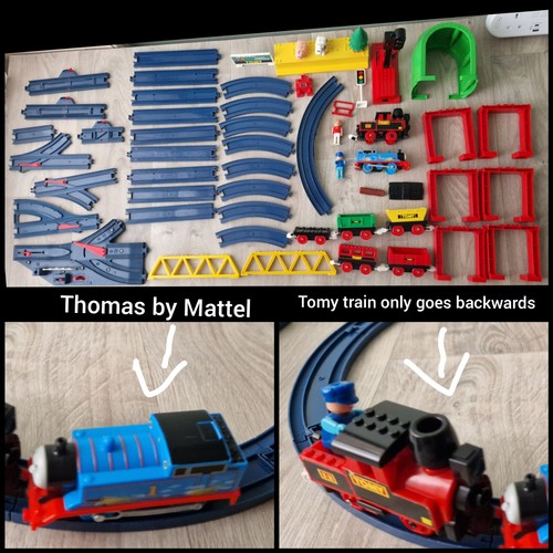 Vtg tomy train - tomy, accessories