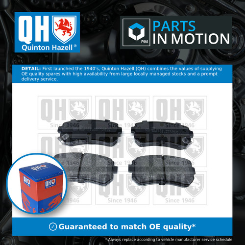 Brake pads set fits - brake, kia