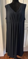 Black Jersey Knit Dress