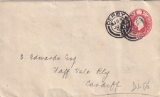 TAFF VALE RAILWAY: 1904 Cover to 'E Edwards Es' From Ley's Malleable Castings Co