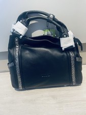 Luigi Black Leather Shoulder