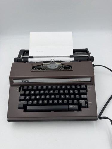 Brother correct riter - brother, correct-o-riter