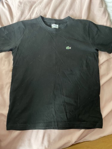 Lacoste black shirt kids - lacoste, t-shirt