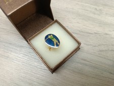 Golf Collectable Cuff Link Badge Brooch Vintage Golf Memorabilia
