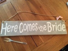 Wedding Signs & Vintage Mr & Mrs Bunting