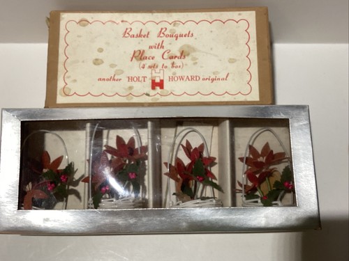 Vtg place card - vtg, holders