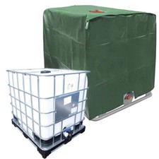 190T Rain Sun Protective Hood Cover for Water Tank 1000 Liter IBC Container Foil