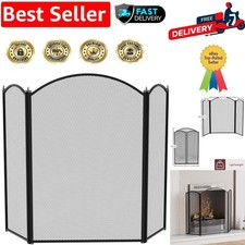 Versatile 3-Panel Fire Screen