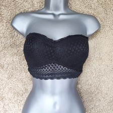Primark Black Lace Strapless