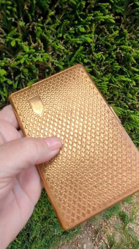 Vintage cigarette case metal - vintage,