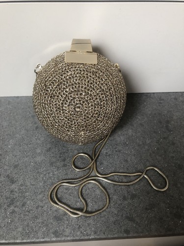 Reiss gold sphere handbag - sphere,