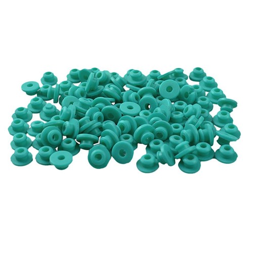 100 rubber grommets nipples - rubber,