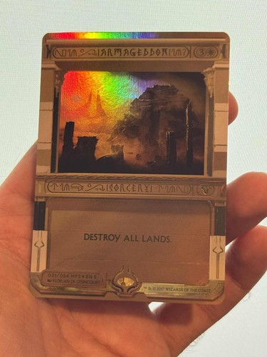 Foil armageddon masterpiece - armageddon,
