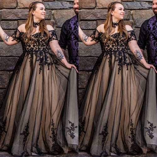 Gothic wedding dresses - wedding,