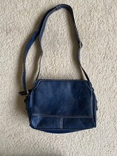 Navy Blue Handbag with adjustable shoulder strap Matties of Spain