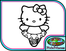 Hello Kitty Ballerina K Vinyl