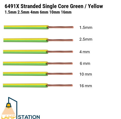 Earth single core - cable, 6491x