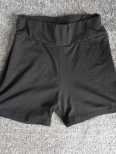 Shein - Black Workout Micro Shorts Size Small Pre Loved