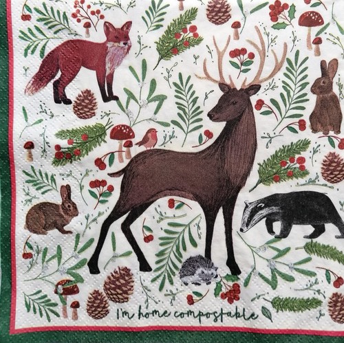 Single paper napkins - single,