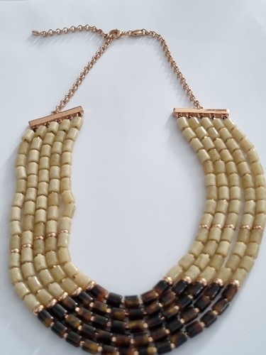 Fossil necklaces multi layer - multi,