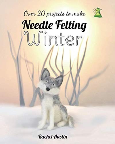 Needle felting winter - winter, by