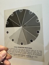 Kodak Projection Print Scale
