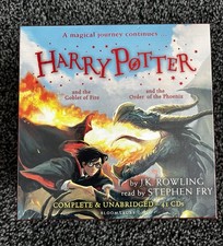 Harry Potter Audio Collection J.K. Rowling, Bloomsbury Publishing Books 4-5