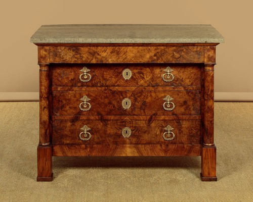 Antique french burr walnut - burr,