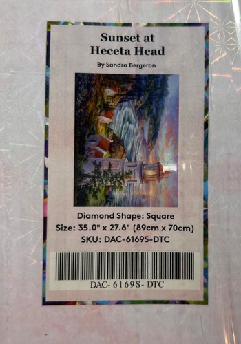 Diamond art club - club, sunset