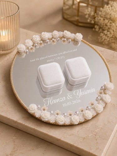 Personalised wedding ring - personalised,
