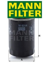 OIL FILTER W 6014 MANN-FILTER