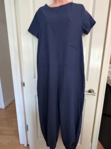 Women navy blue short - blue, sleeve