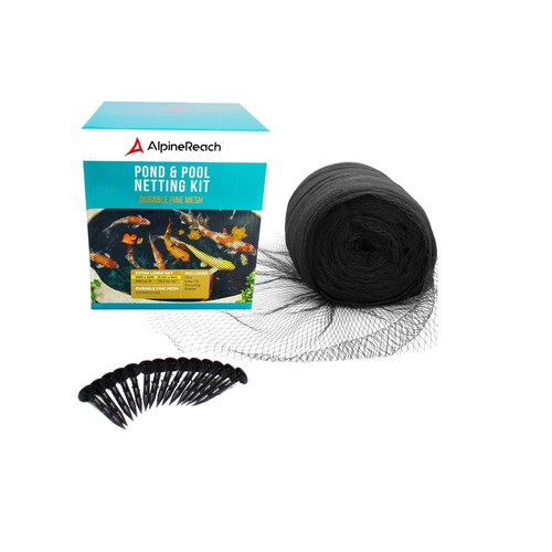 12x12m black woven mesh - black,
