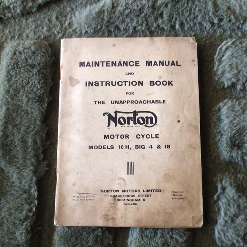 Norton maintenance manual - norton,
